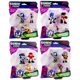Sonic Figure Blister 3-in-1 Pack - Sold per piece