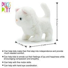 Pugs At Play Walking Casper 6.5  Inch Battery Operated
