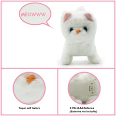 Pugs At Play Walking Casper 6.5  Inch Battery Operated