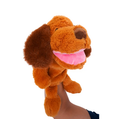 Pugs At Play Puppet Dog 12 - Inches Battery Operated