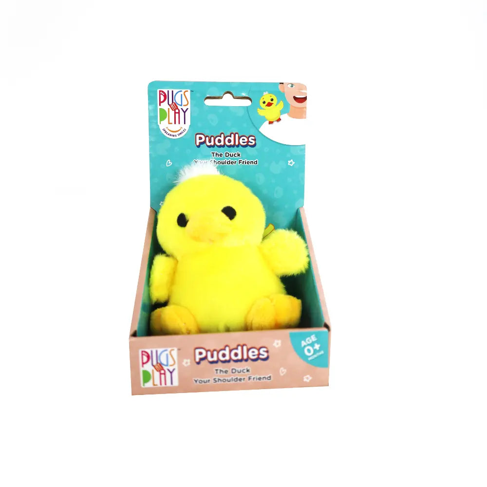 Pugs At Play Shoulder  Buddy Puddles 4 Inch