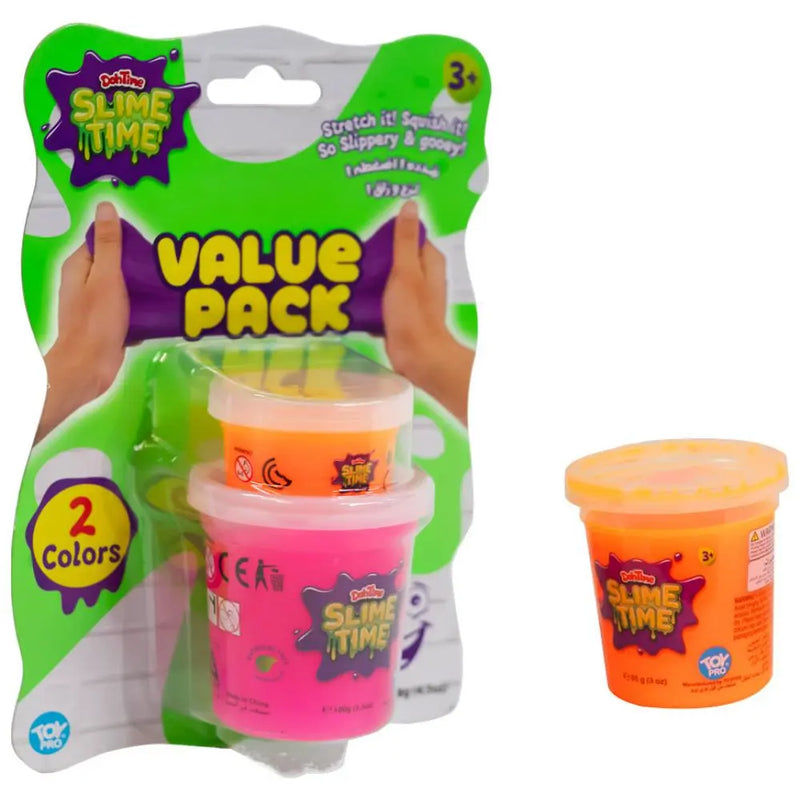 Slimetime Value Pack 1oz 3oz Slime Can