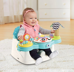 VTech 5-in-1 Baby Booster Seat with Musical Play Zone & Interactive Learning