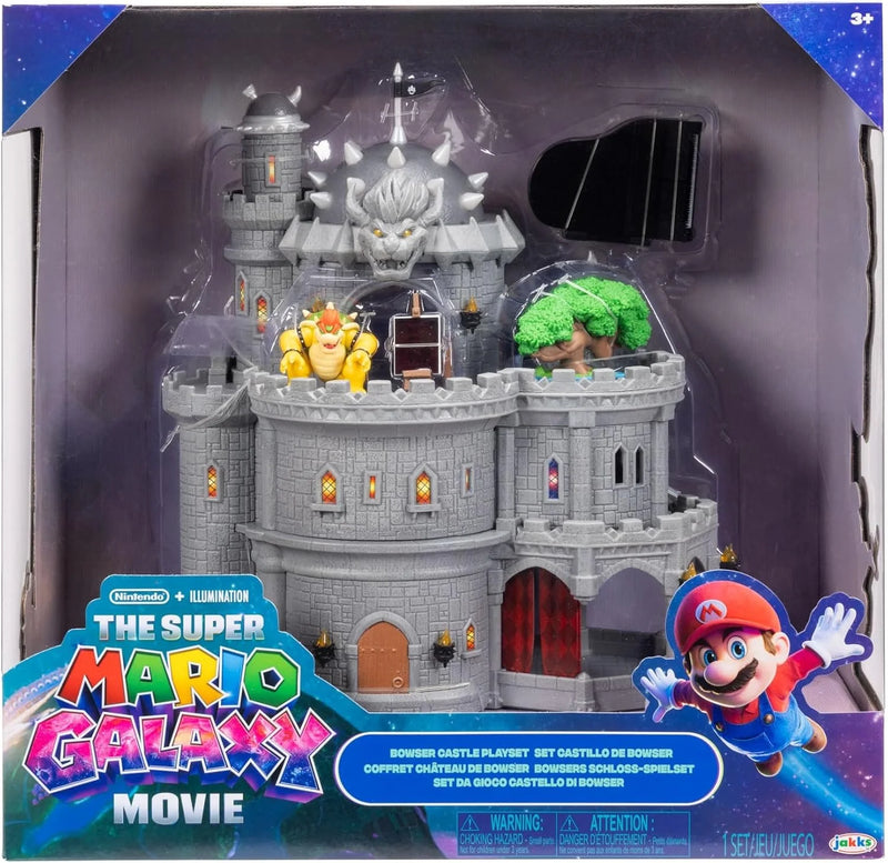 Super Mario Movie 2 Bowser Deluxe Playset Collectible Action Figure Set with Accessories