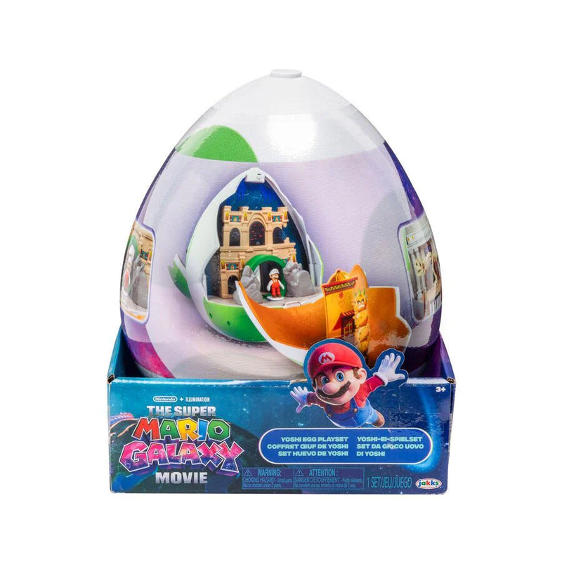 Super Mario Movie 2 Yoshi Basic Playset Collectible Figure Set with Accessories